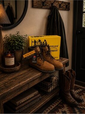 Field N’ Forest 9” Super Logger Work Boots Men’s 10 W NWT ML1015